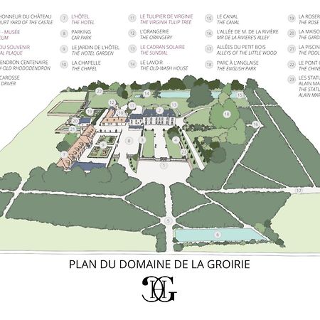 Hotel Du Domaine De La Groirie - Le Mans Trangé Exterior foto